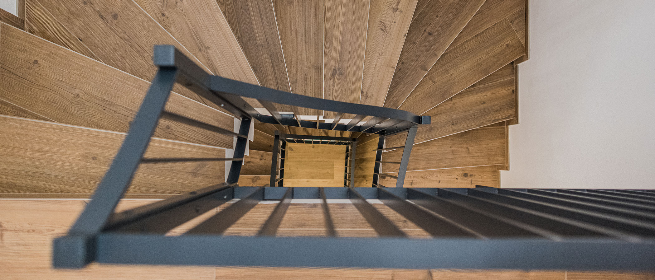 Geländer für Wendeltreppe